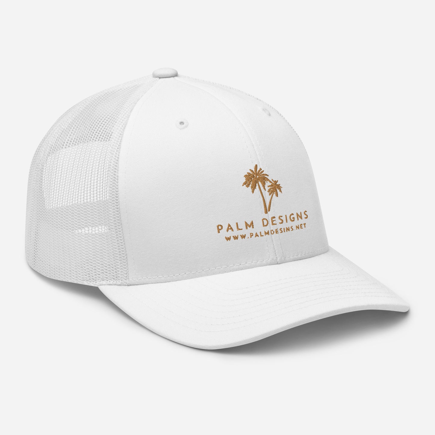 Palm Designs Classic White Cap