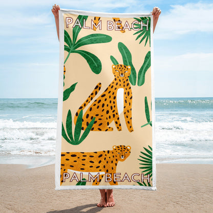 PALM BEACH LEO DUO beach towel