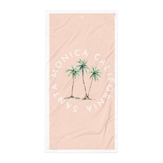 SANTA MONICA beach towel