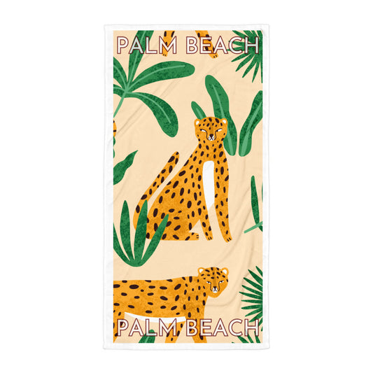 PALM BEACH LEO DUO beach towel