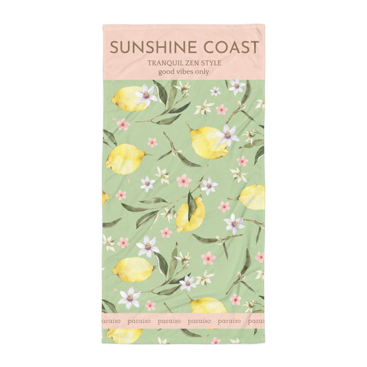 SUNSHINE COAST JADE beach towel