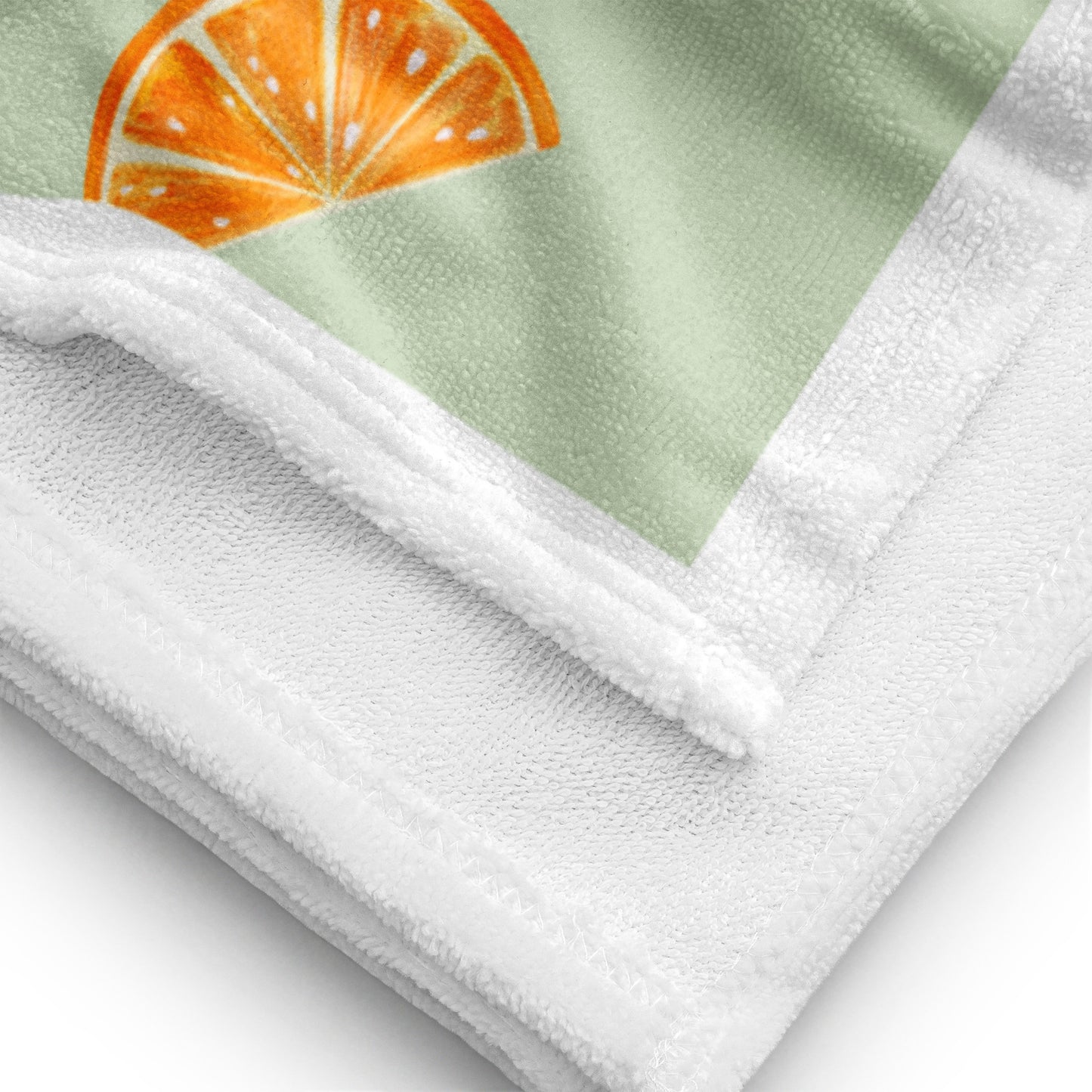 SAINT-TROPEZ MINT beach towel