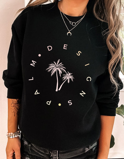 PALM DESIGNS organic raglan sweatshirt