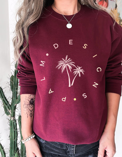 PALM DESIGNS organic raglan sweatshirt