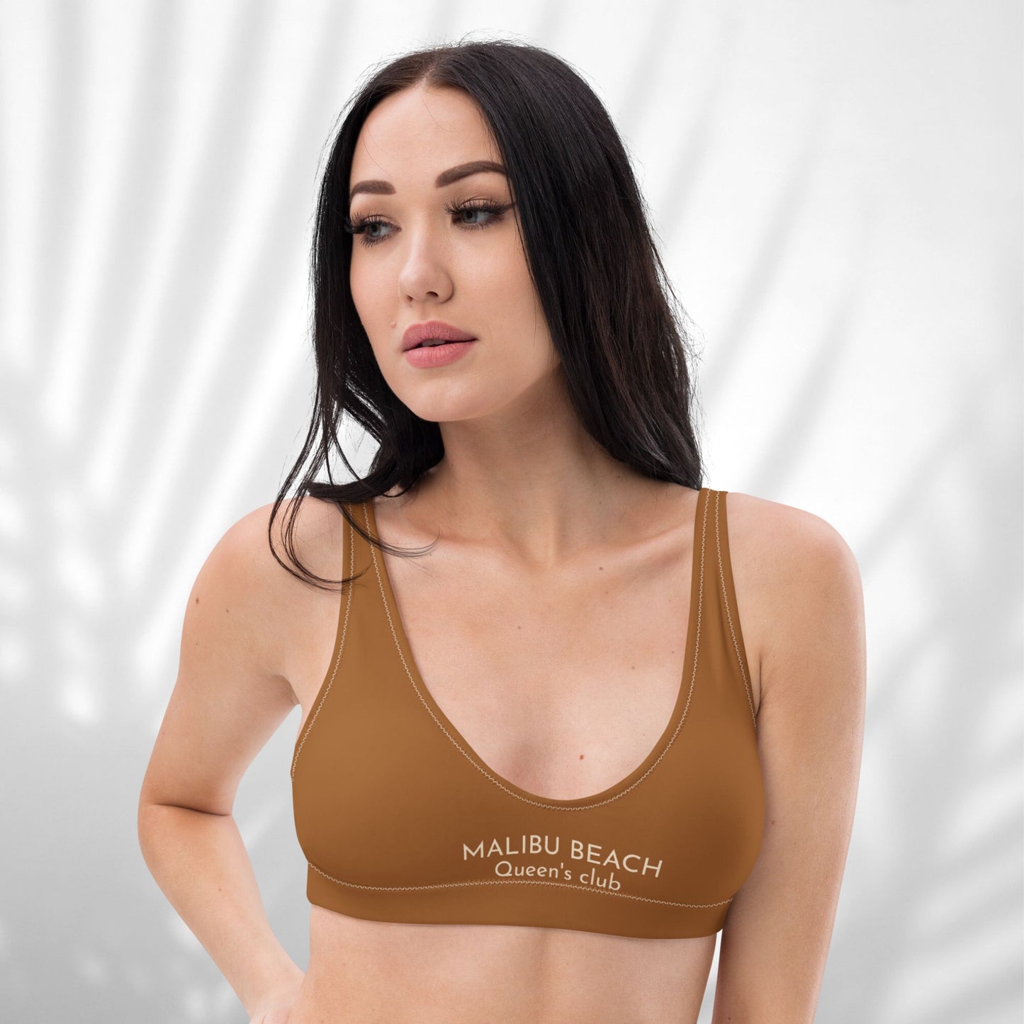 VINTAGE BRONZE MALIBU padded bikini top