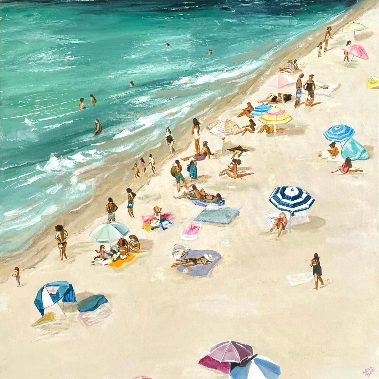 'Apple Beach' Fine Art Print