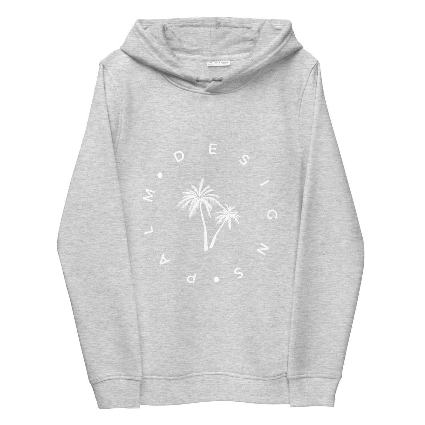 BEACH VIBES ONLY eco fitted hoodie