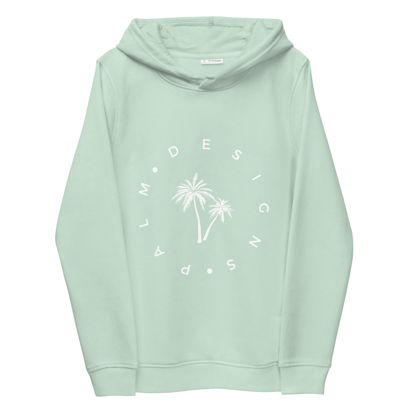 BEACH VIBES ONLY eco fitted hoodie