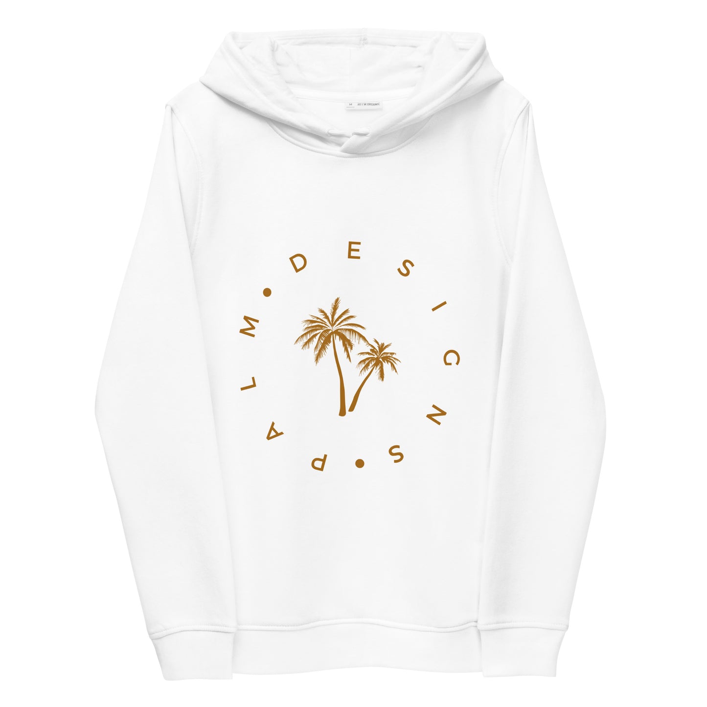 PALM DESIGNS eco fitted hoodie